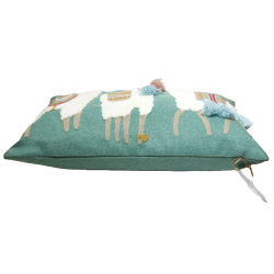 Poduszka dekoracyjna Lamy 30x50cm Miętowa